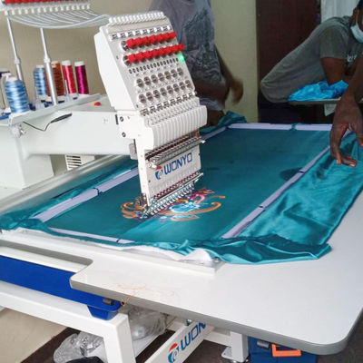 High-Precision 3-in-1 Single Head Computerized Cross Stitch Embroidery Machine (500-1200 MM Working Area)