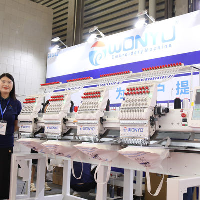 Wonyo Width Voltage 4 Head Computerized Embroidery Machine for Caps and T Shirts