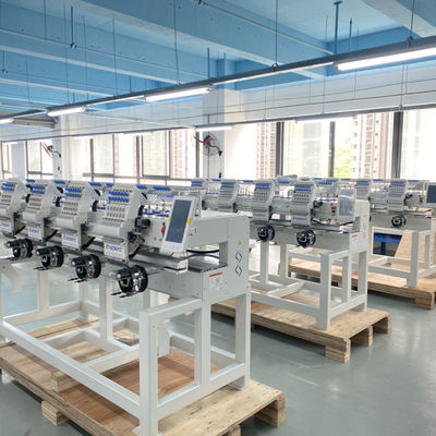 Wonyo Width Voltage 4 Head Computerized Embroidery Machine for Caps and T Shirts