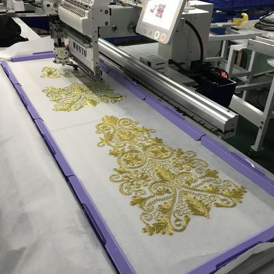 High Speed Single Head 12/15 Colors Sequin and Beads Embroidery Machine