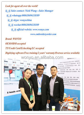 Embroidery Machine 8 Head