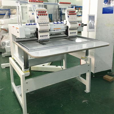 WONYO 2 Head Computer Monogram Cap T-shirt Flat Embroidery Machine Price for Nigeria