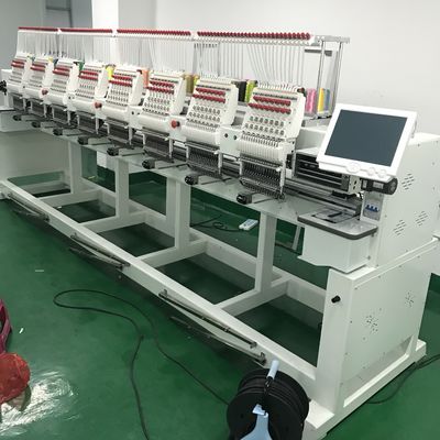 Computer 8 Head Wonyo WY1208C Commercial Embroidery Machine