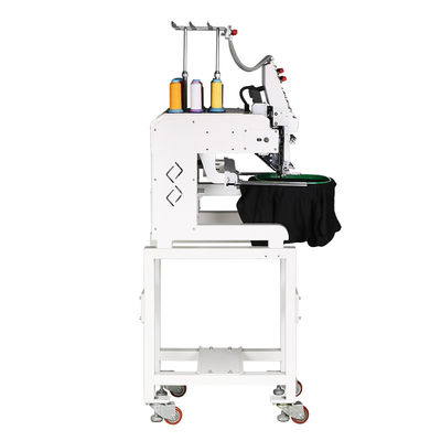 WYQ1501 Home-use Single Head Programmable and Computerized Embroidery Machine on Caps and Shirts 200-300 mm