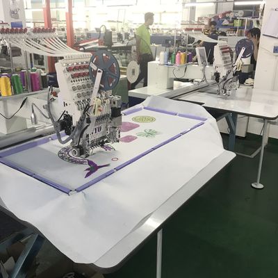 Digital Single Head Flat Embroidery Machine with Sequin and Cording Device