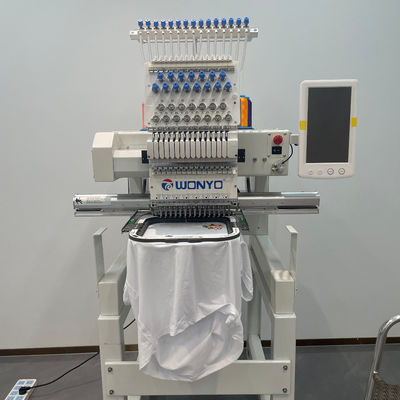 Yuemei a Single Head Embroidery Machine That Can Embroidery Hats and T Shirts