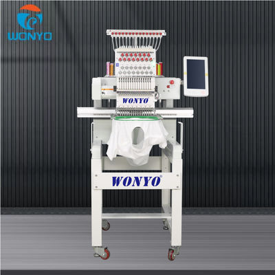 Yuemei a Single Head Embroidery Machine That Can Embroidery Hats and T Shirts