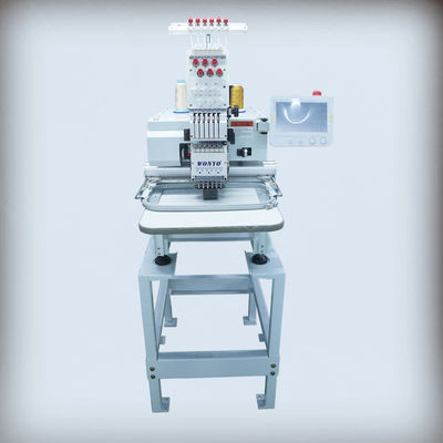 Small Single Head 3d Computerized Embroidery Machine for Clothes and Hats