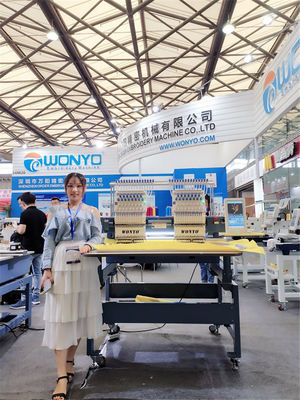 Wonyo Industrial 2 Head Embroidery Machine
