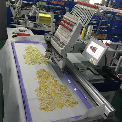 WONYO Single Head Flat  Embroidery Machine with Cording Embroidery for Sale