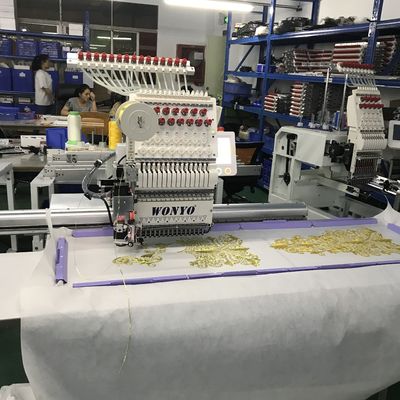WONYO Single Head Flat  Embroidery Machine with Cording Embroidery for Sale