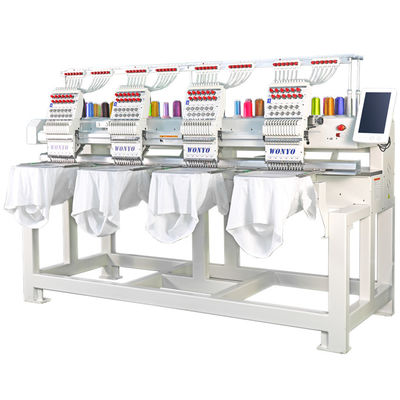 High Precision Computer Barudan Embroidery Machine / 4 Heads Embroidery Machine