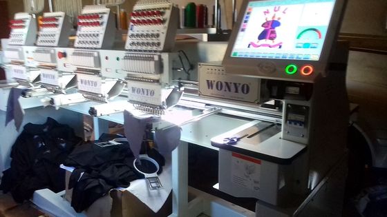 High Precision Computer Barudan Embroidery Machine / 4 Heads Embroidery Machine