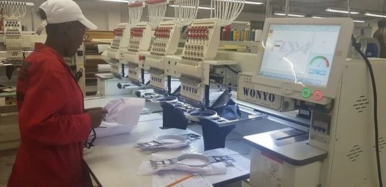 High Precision Computer Barudan Embroidery Machine / 4 Heads Embroidery Machine