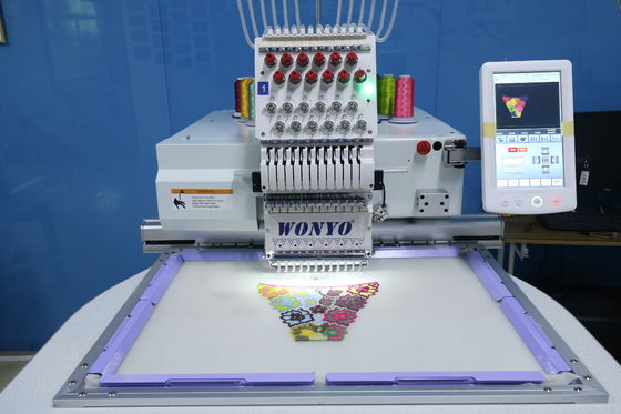 Single Head Automatique Embroidery Machine a Broderie Machine Logo/Hat/Shirts Embroider