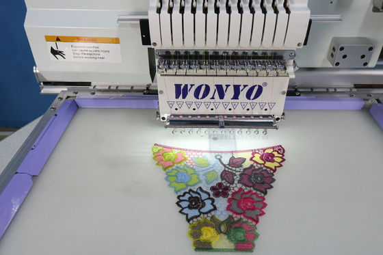 Single Head Automatique Embroidery Machine a Broderie Machine Logo/Hat/Shirts Embroider