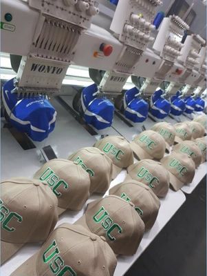 6 Head Flat Computerized T-Shirt Sewing  Embroidery Machine