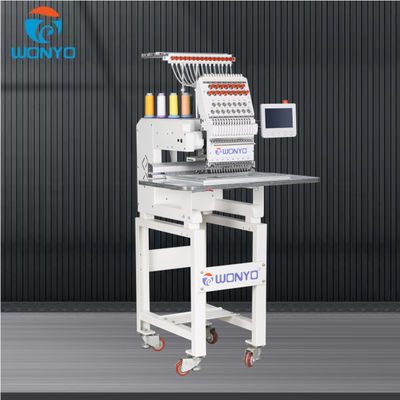 Multipurpose Single Head Embroidery Machine for Hat Leather Fabric Socks Snapback Embroiderer