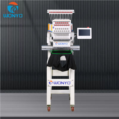 Multipurpose Single Head Embroidery Machine for Hat Leather Fabric Socks Snapback Embroiderer