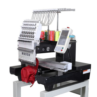 China WONYO Single One Head Uniform Cap Jacket T-shirt Sewing and Embroidery Machine