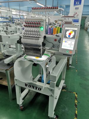 For WONYO 3D Cap Embroidery Machine China's Single Head Multi-functional Computerized New Condition 1200 rpm for Home Use Retail