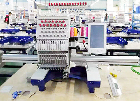 15 Needles Single Head Embroidery Machine Computerized