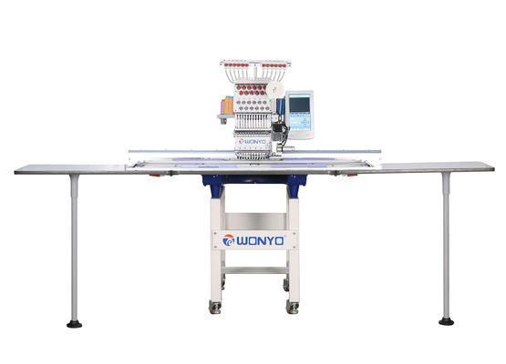 15 Needles Single Head Embroidery Machine Computerized