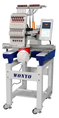 12 Needles Single Head Embroidery Machine